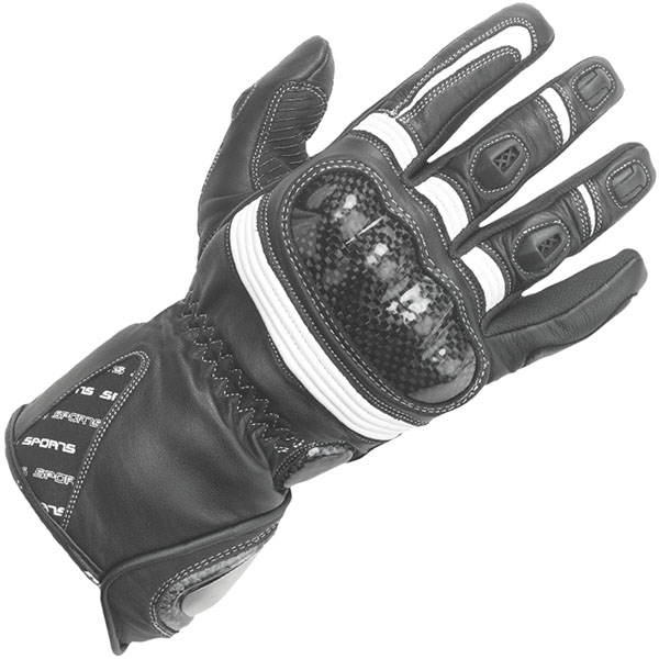 Image of Buse Misano Gloves - Black / White