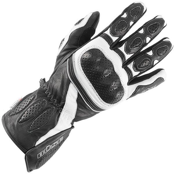 Image of Buse Pit Lane Gloves - Black / White