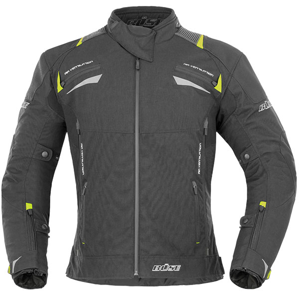 Image of Buse Rico Textile Jacket - Black / Fluo Yellow