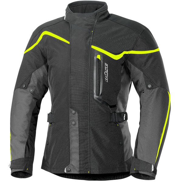 Image of Buse Riva Textile Jacket - Black / Fluo Yellow