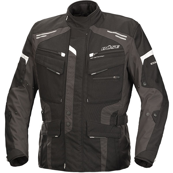 Image of Buse Torino Evo Textile Jacket - Black / Anthracite