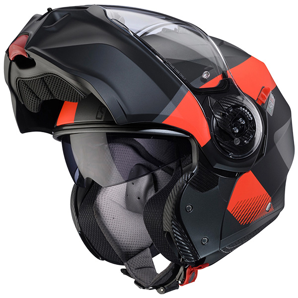 caberg_flip_front_helmet_duke_evo_indy_matt_gun_metal_red_fluo_black_detail4.jpg