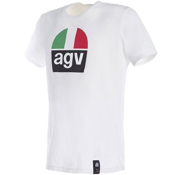 Image of Dainese AGV 1970 T-Shirt - White