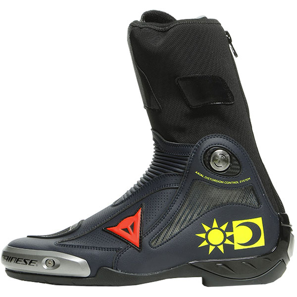 Dainese Axial D1 Valentino Replica In Boots Giallo Fluo Blu