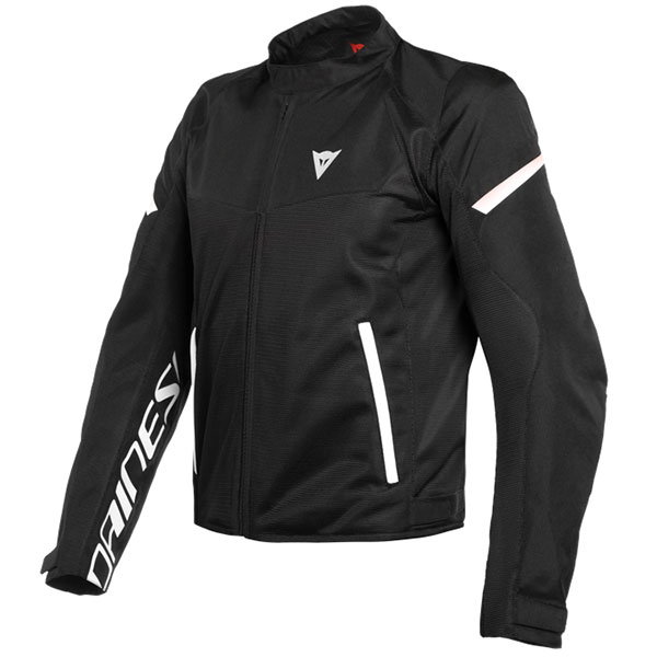 Image of Dainese Bora Air Textile Jacket - Black / White