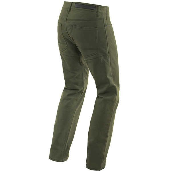 Dainese Classic Regular Aramid Fibre Jeans - Olive - FREE UK DELIVERY