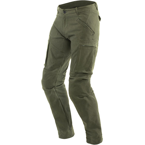 Dainese Combat Aramid Fibre Jeans - Olive - FREE UK DELIVERY