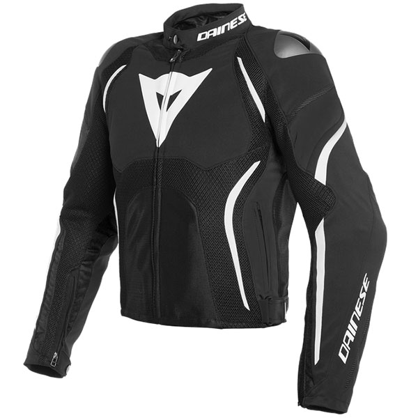 Image of Dainese Estrema Air Textile Jacket - Black / White