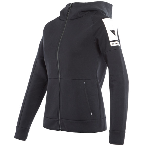Image of Dainese Ladies Full Zip Hoodie - Black