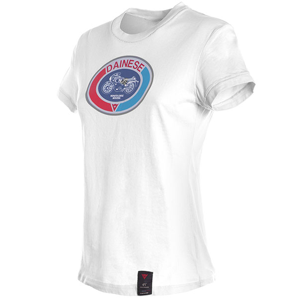 Image of Dainese Ladies Moto 72 T-Shirt - White