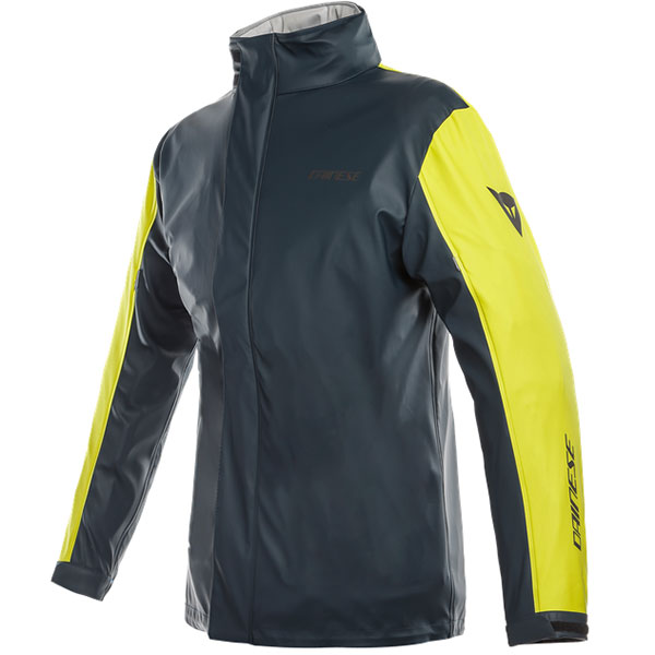 Image of Dainese Ladies Storm Waterproof Jacket - Antrax / Fluo Yellow