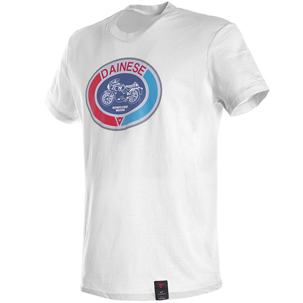 Image of Dainese Moto 72 T-Shirt - White
