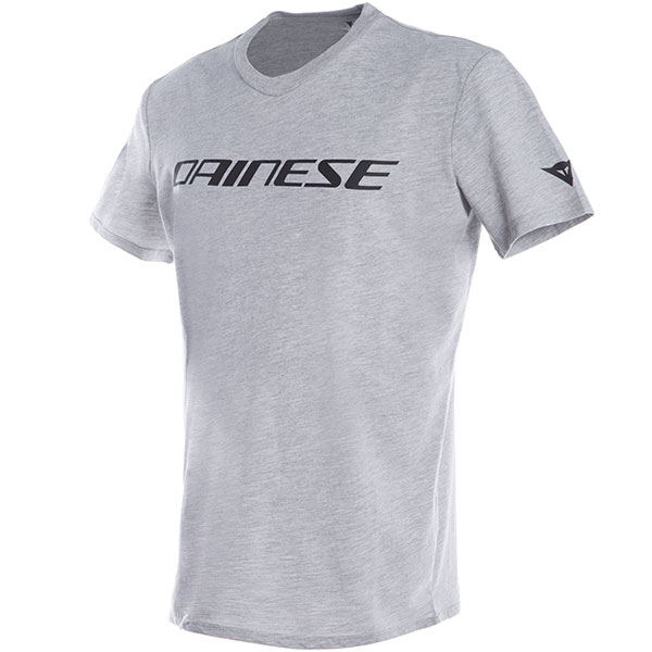 Image of Dainese T-Shirt - Grey Melage / Black