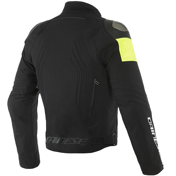 Dainese VR46 Podium D-Dry Textile Jacket - Black / Fluo Yellow - FREE ...