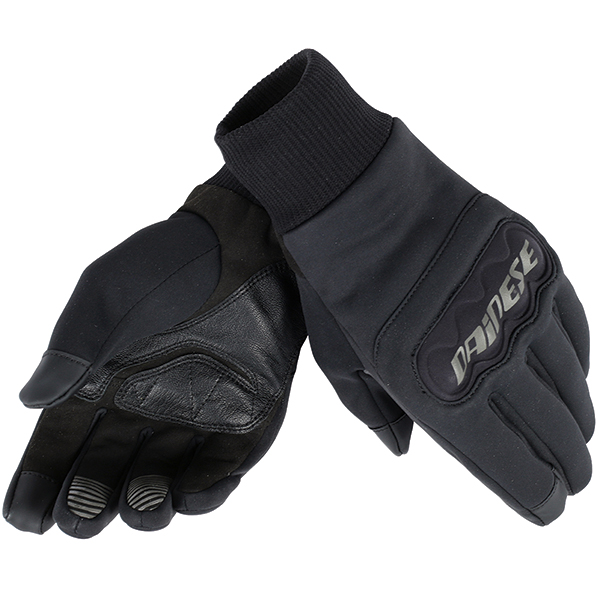 Image of Dainese Anemos Windstopper Gloves - Black / Black / Black