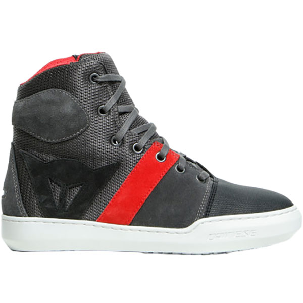 Dainese Ladies York Air Shoes - Phantom / Red - FREE UK DELIVERY