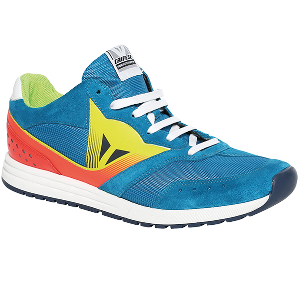 Image of Dainese Paddock Shoes - Blue / Red