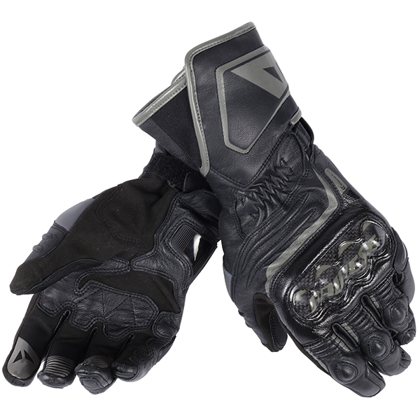 Image of Dainese Carbon D1 Long Lady Gloves - Black / Black / Black