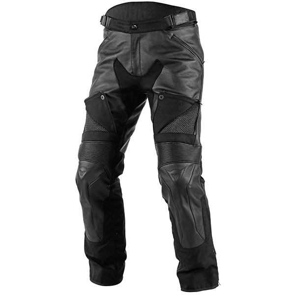 Image of Dainese Cruiser D-Dry Leather Jeans - Black