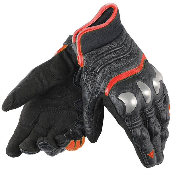 Image of Dainese X-Strike Glove - Black / Fluo Red