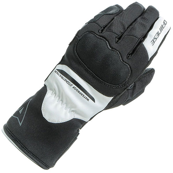Image of Dainese Ladies Aurora D-Dry Gloves - Black / White