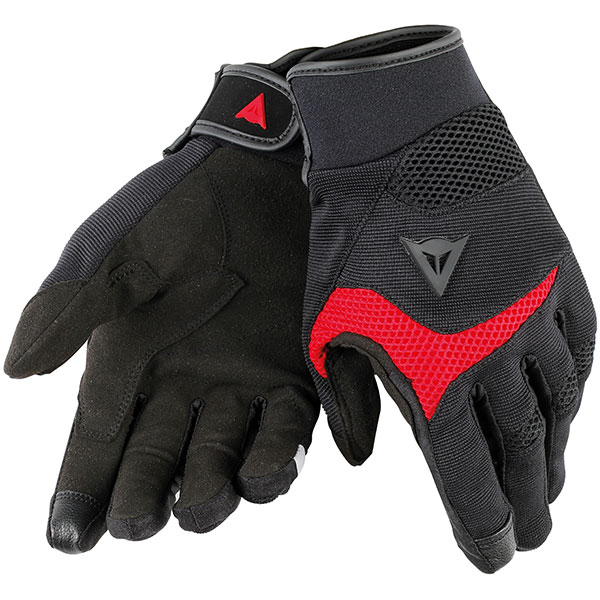 Image of Dainese Desert Poon D1 Gloves - Black / Red