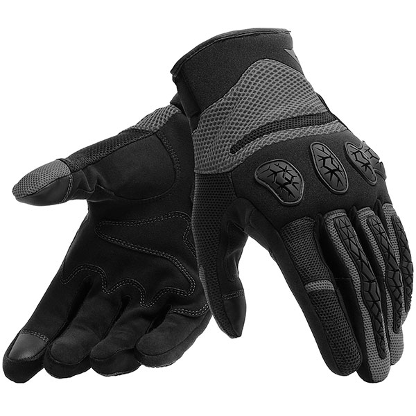 Image of Dainese Aerox Textile Gloves - Black / Anthracite
