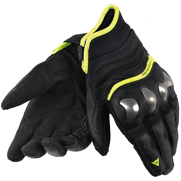 Image of Dainese X-Run Glove - Black / Fluo Yellow