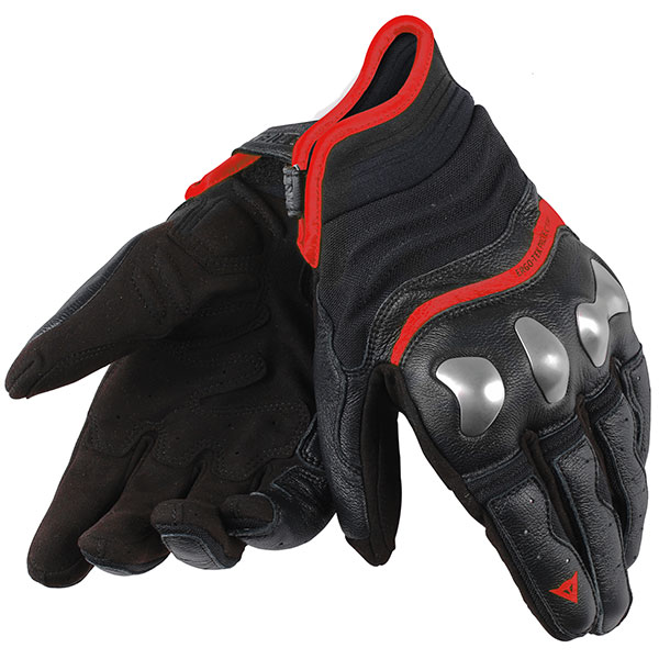 Image of Dainese X-Run Glove - Black / Fluo Red