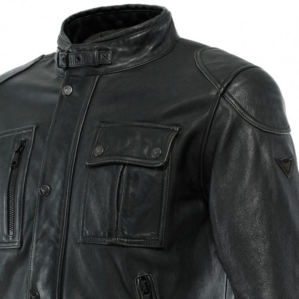 DAINESE Atlas Leather Jacket Black