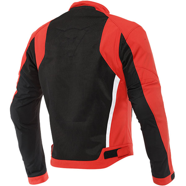 Dainese HydraFlux 2 Air D-Dry Textile Jacket - Black / Lava Red 