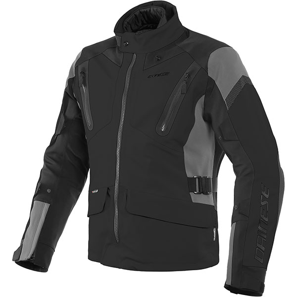 Image of Dainese Tonale D-Dry Textile Jacket - Black / Ebony / Black