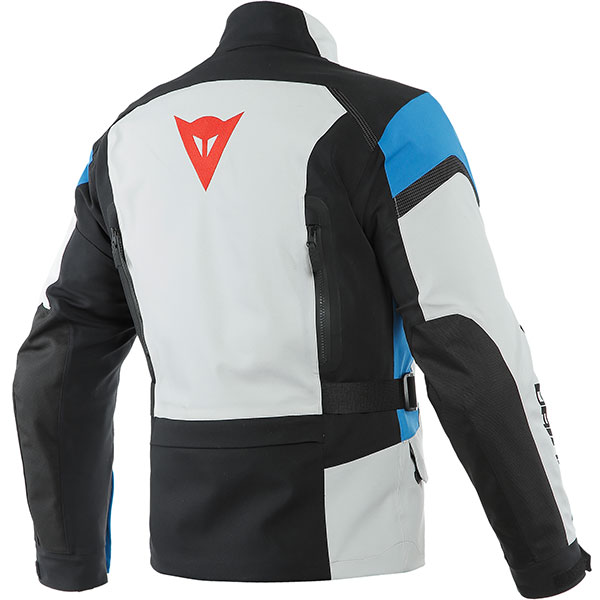 Dainese Tonale D-Dry Textile Jacket - Glacier Grey / Performance Blue ...