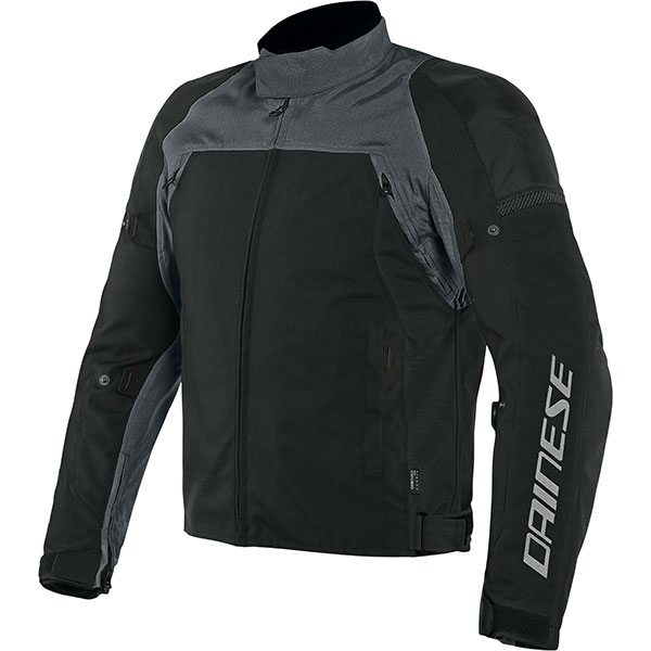 Image of Dainese Speed Master D-Dry Textile Jacket - Ebony / Ebony / Black