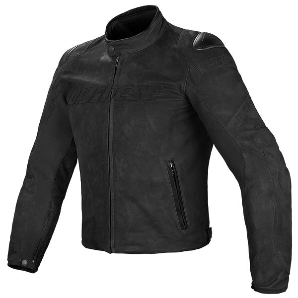 Dainese Street Rider Summer Leather Jacket Black Free Uk Delivery Dainese Street Rider Summer Leather Jacket Black