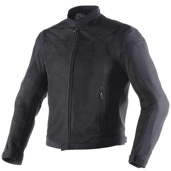 Image of Dainese Air Flux D1 Textile Jacket - Black / Black