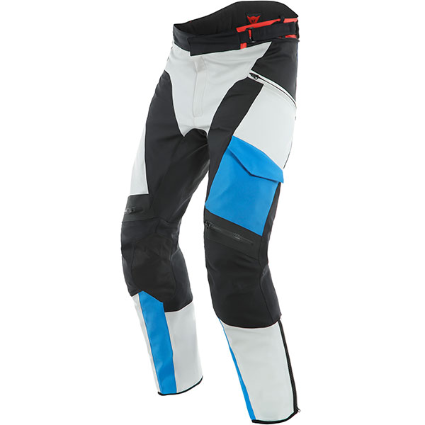 Image of Dainese Tonale D-Dry Pants - Glacier Grey / Performance Blue / Black