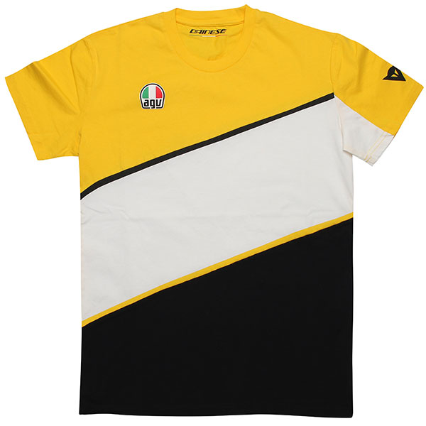 Image of Dainese King-K T-Shirt - Yellow / Black