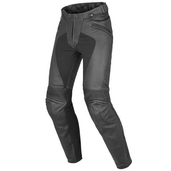 Dainese Pony C2 Summer Lady Leather Jeans - Black - FREE UK DELIVERY