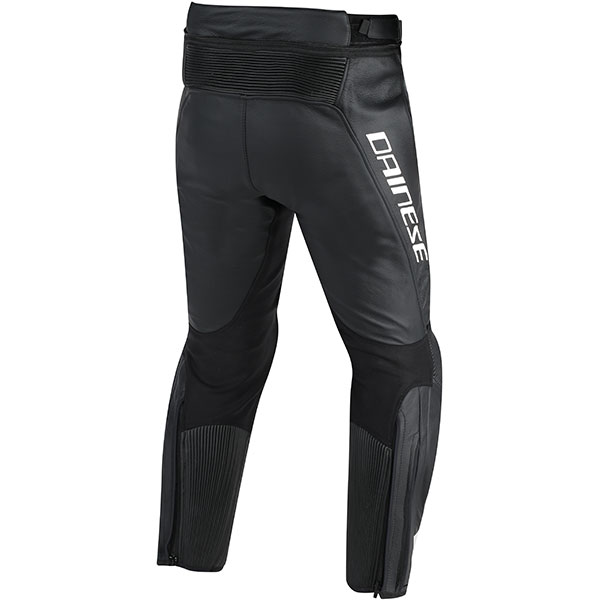 Dainese Misano Leather Jeans - Black / Black / Anthracite - FREE