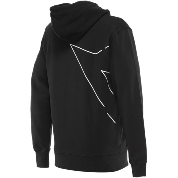 Dainese Outline Hoodie - Black / Glacier Grey - FREE UK DELIVERY