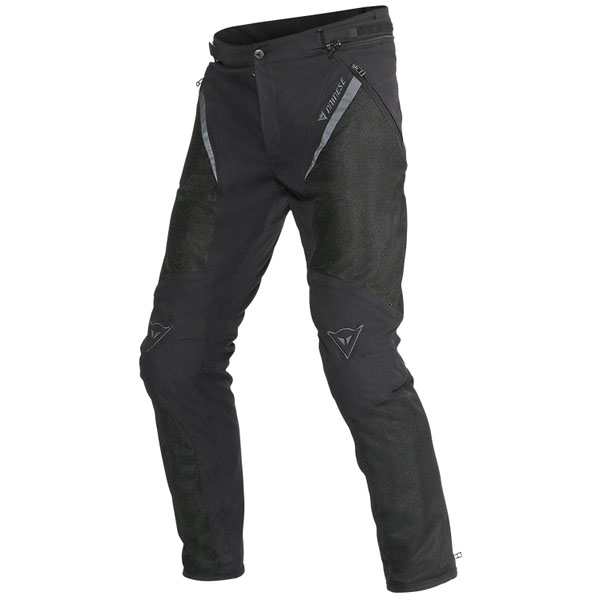 Image of Dainese Drake Super Air Textile Pants - Black / Black