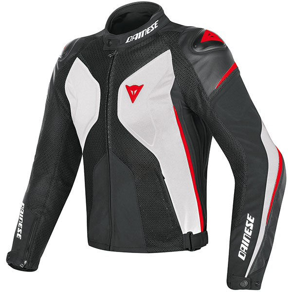 Dainese Super Rider D Dry Textile Jacket White Black Red Dainese Super Rider D Dry Textile Jacket White Black Red Thumb 0
