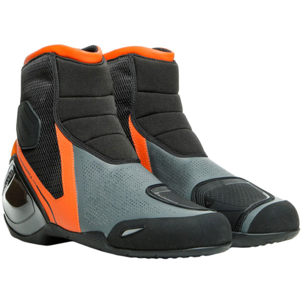 Image of Dainese Dinamica Air Shoes - Black / Flame Orange / Anthracite