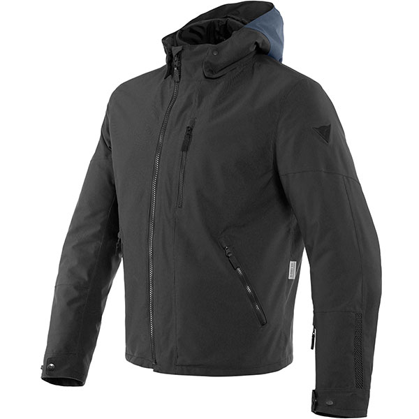 Image of Dainese Mayfair D-Dry Textile Jacket - Ebony / Black / Black