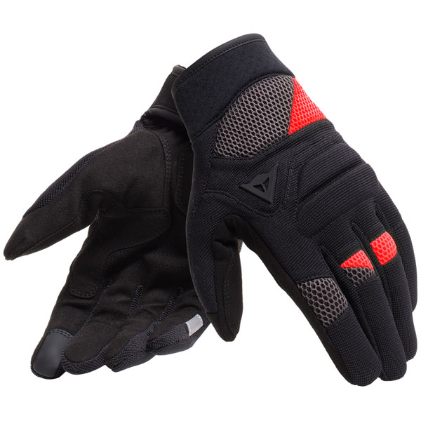 Image of Dainese Fogal Unisex Gloves - Black / Red