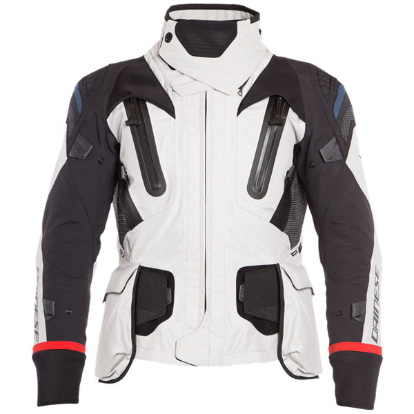 Image of Dainese Antartica Gore-Tex Textile Jacket - Light Grey / Black