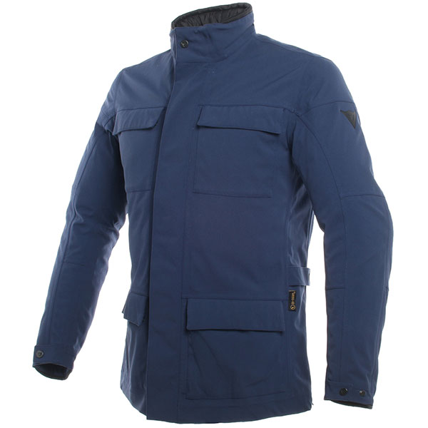 Image of Dainese Bristol D-Dry Textile Jacket - Uniform Blue