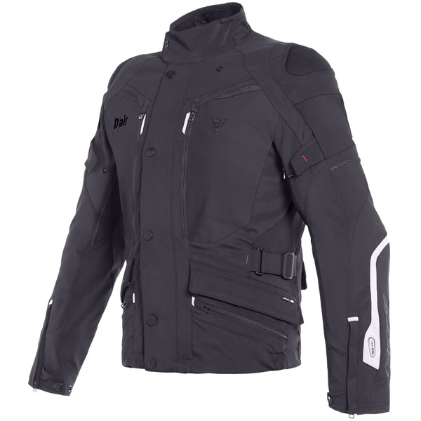 Image of Dainese Carve Master 2 D-Air Gore-Tex Jacket - Black / Black / Light Grey