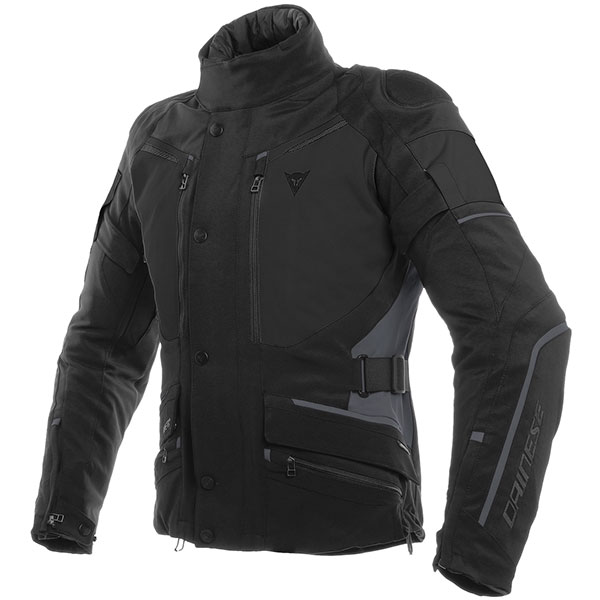 Image of Dainese Carve Master 2 Gore-Tex Textile Jacket - Black / Black / Ebony